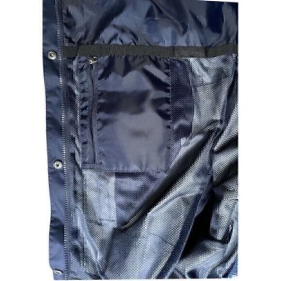 Eddie Bauer Barrier Ridge 2.0 Jacket Blue & Black Stripes Men’s TXL Waterproof - Picture 7 of 12